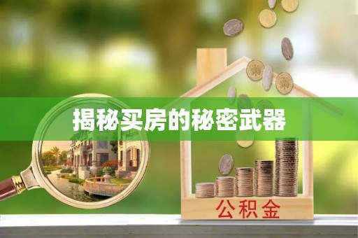 隆回揭秘买房的秘密武器