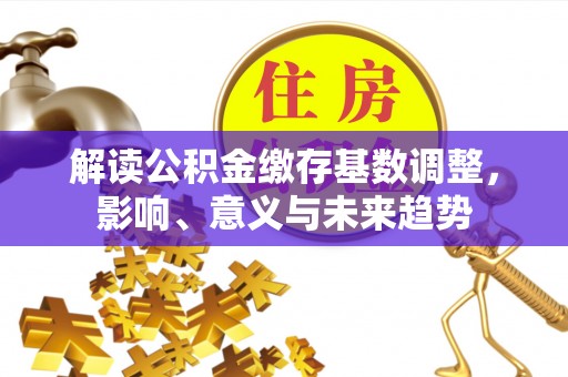 隆回解读公积金缴存基数调整，影响、意义与未来趋势