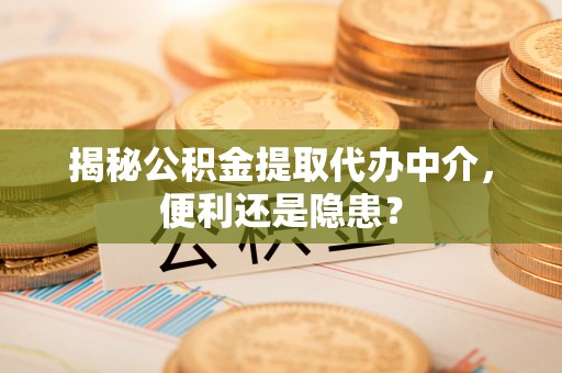 隆回揭秘公积金提取代办中介，便利还是隐患？