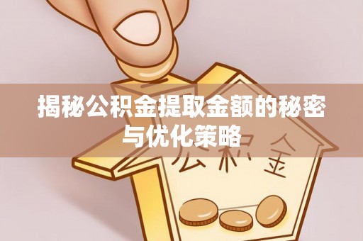 隆回揭秘公积金提取金额的秘密与优化策略