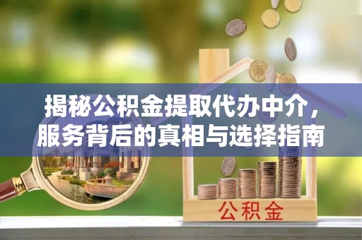 隆回揭秘公积金提取代办中介，服务背后的真相与选择指南
