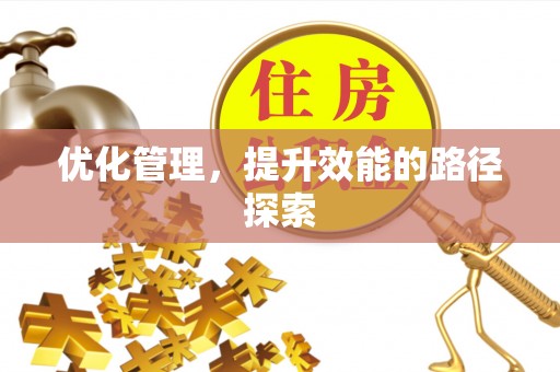 隆回优化管理，提升效能的路径探索