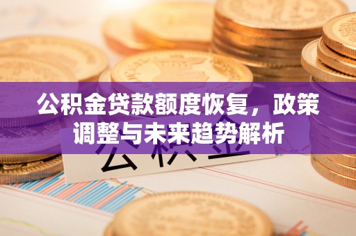 隆回公积金贷款额度恢复，政策调整与未来趋势解析