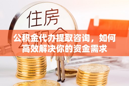 隆回公积金代办提取咨询，如何高效解决你的资金需求