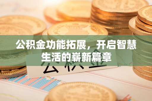 隆回公积金功能拓展，开启智慧生活的崭新篇章