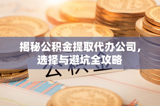 隆回揭秘公积金提取代办公司，选择与避坑全攻略