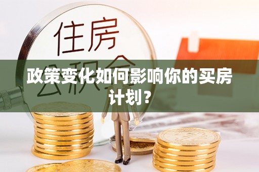 隆回政策变化如何影响你的买房计划？