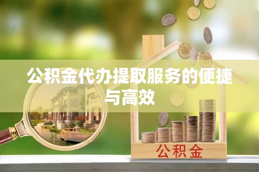 隆回公积金代办提取服务的便捷与高效