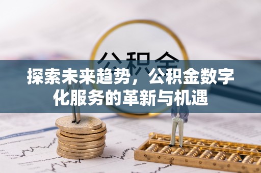 隆回探索未来趋势，公积金数字化服务的革新与机遇
