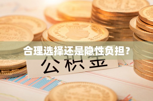 隆回合理选择还是隐性负担？
