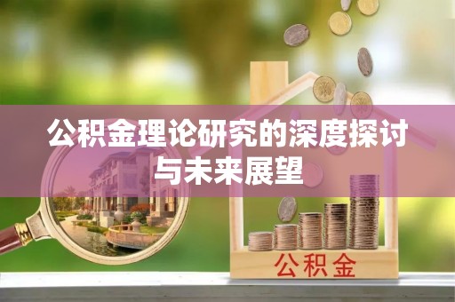 隆回公积金理论研究的深度探讨与未来展望
