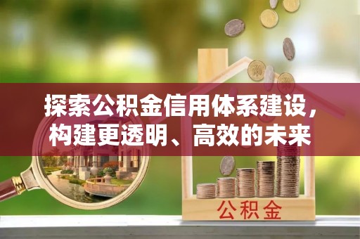 隆回探索公积金信用体系建设，构建更透明、高效的未来