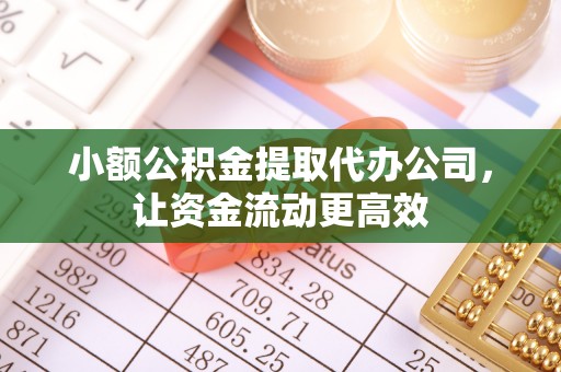 隆回小额公积金提取代办公司，让资金流动更高效