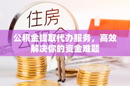 隆回公积金提取代办服务，高效解决你的资金难题